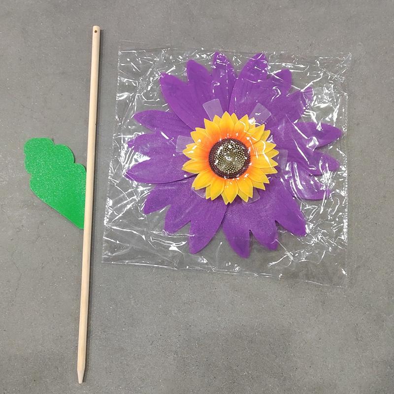 36Cm Sunflower Windmill Toys For Children Turntable Classic Outdoor Sports Toy