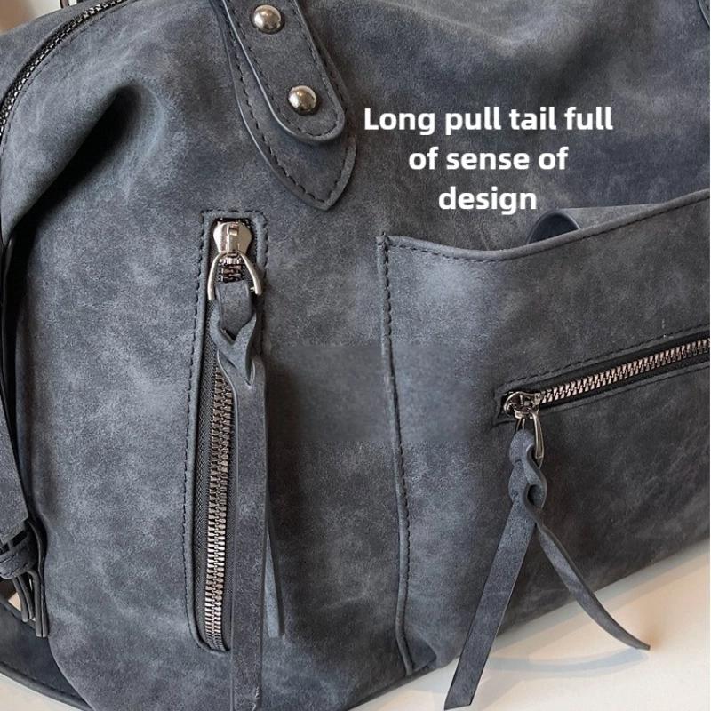 Women's PU Handbag, Fashionable Armpit Bag Large Capacity Crossbody Bag Casual Tote Top Handle Shoulder Bag