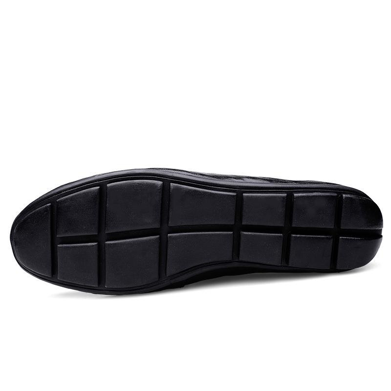 2025 Summer Large Size Mules Men Half Shoes For Man Slippers Leather Semi-Drag Casual Shoes Backless Loafers Male Slides Flats