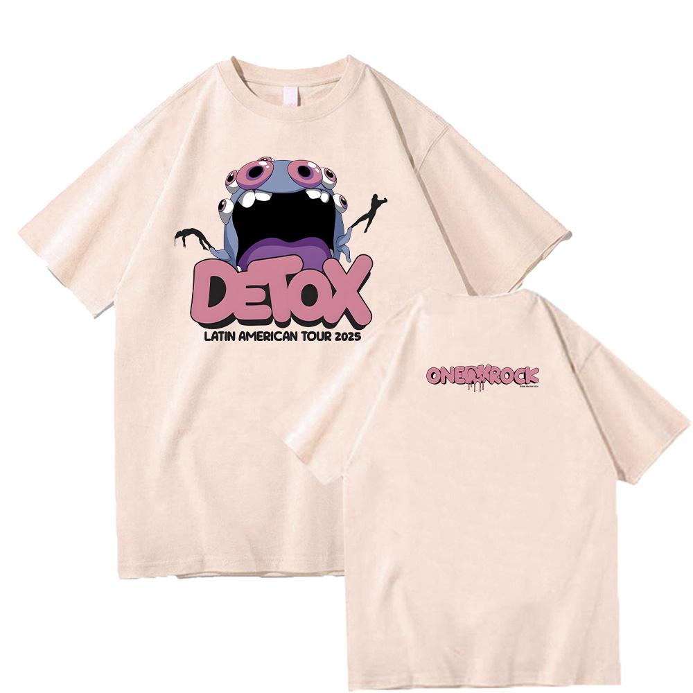ONE OK ROCK Monster Tee Japanese Rock Band Graphic T Shirts Fashion Hipster Streetwear Women Men Clothing Cotton Top Y2K T-shirt