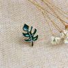 Monstera Potted Plant Enamel Pins Cactus Coconut Tree Custom Cute Cartoon Lapel Brooch Bag Jacket Badge Accessories Jewelry Gift
