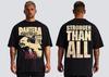 PANTERA STONGER THAN ALL GROOVE METAL BLACK T SHIRT Men's FRONT & BACK PRINT