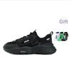 New FILA Running Shoes Low NonSlip Shoes 'Black' F12M332117FBK