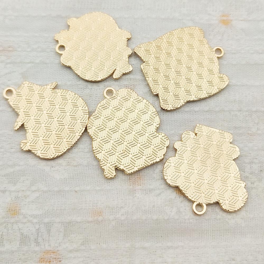 5PCS KPOP Demon Hunter Enamel Charms, Cute Animal Pendants (Lumi Zoey Derpy Tiger Magpie) for DIY Bracelets Keychains, Kawaii