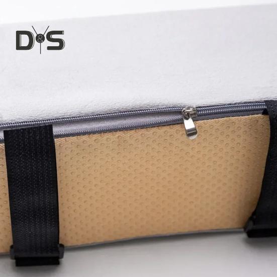 1 Pair Memory Foam Armrest Pad Chair Armrest Cushion with Adjustable Straps Elbow Support Pillow for Home Gaming Chair Office Chair