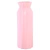 Modern Minimalist Colored Plastic Vase for Home and Dining Table Decor with Dried Flowers