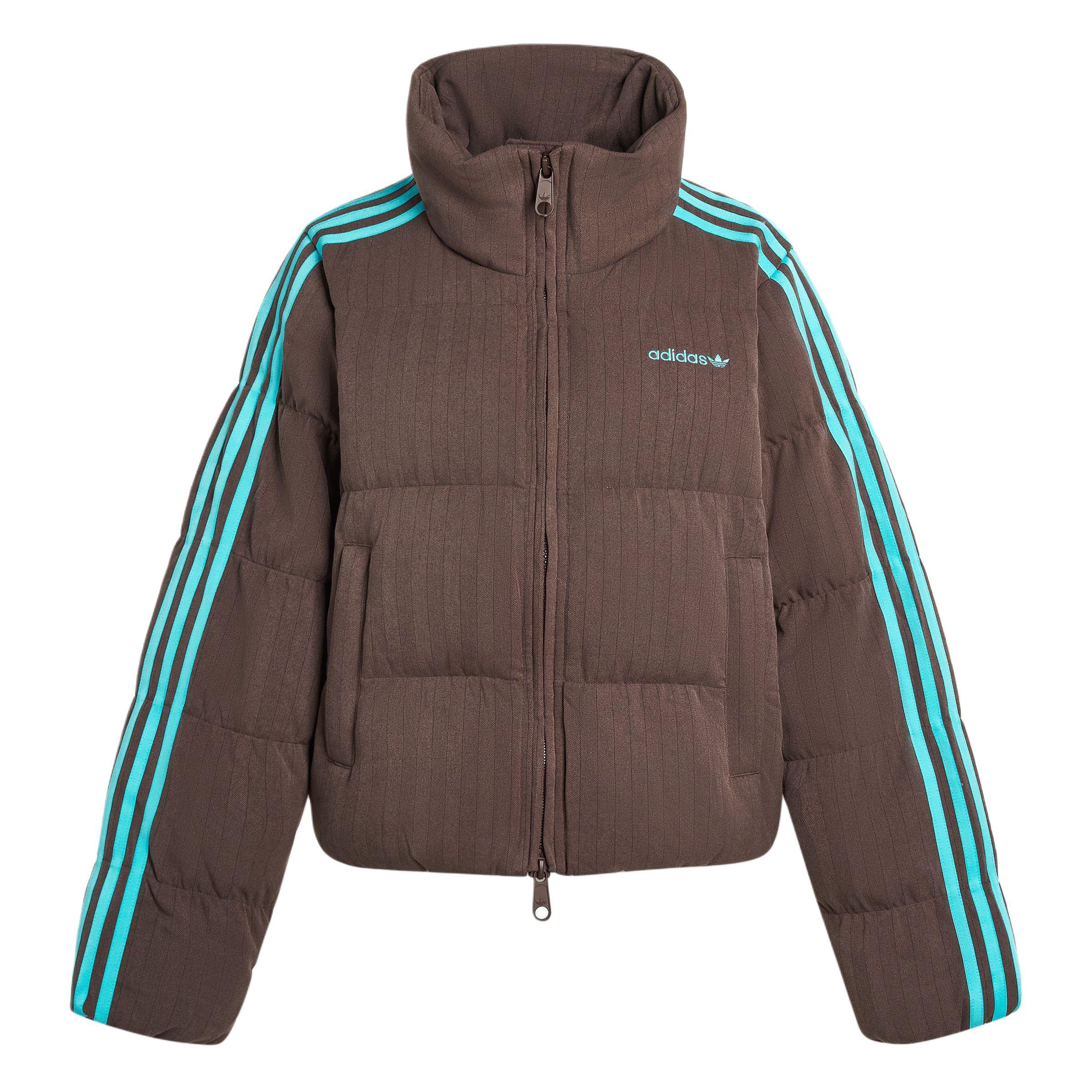 

Adidas Originals Essentials Herringbone Warm Loose Fit Stand Collar Zipper Puffer Jacket Women Outerwear KG4909 2XS