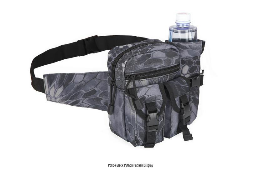 Su Geçirmez Taktiksel Koşu ve Yürüyüş Bel Çantası Su Şişesi Tutuculu