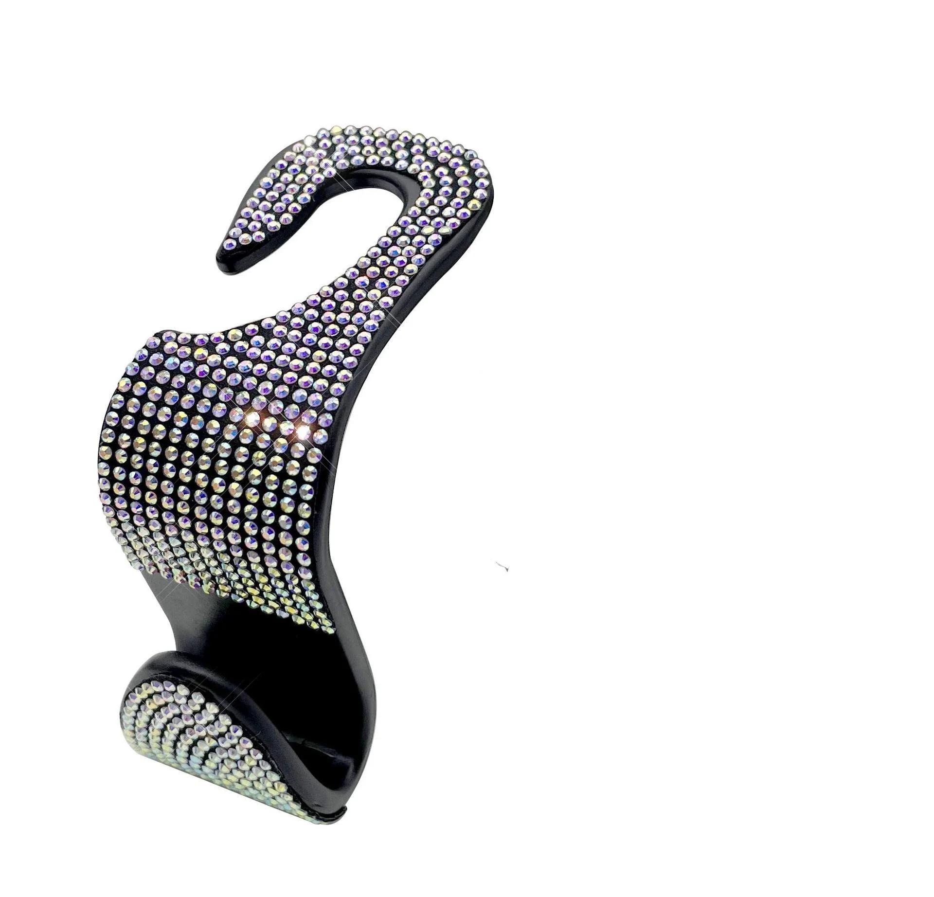 

Bling Vehicle Seat Headrest Hook Front Seat, Car Hook Bling Automotive Hangers for Purse, Bag, Handbag, Grocery, Car Accessories