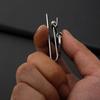 Heavy Duty Belt Keychain Quick Release Belt Key Holder Stainless Steel Keyring  Jewelry Hooks