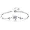 Lucky Four-Leaf Clover Ocean Heart Jewelry Set - Necklace, Bracelet & Earrings - Japanese Korean Style