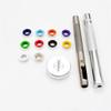 400Pcs 5mm Grommet Eyelets Kits with Setting Punch Tool 10 Colors Metal Eyelets Kits for Leather Fabric Belt Clothes