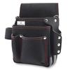 1PC Heavy Duty Tool Pouch Multiple Pockets & Vertical Storage for Carpenters Clip On Belt Work Pouch Bag