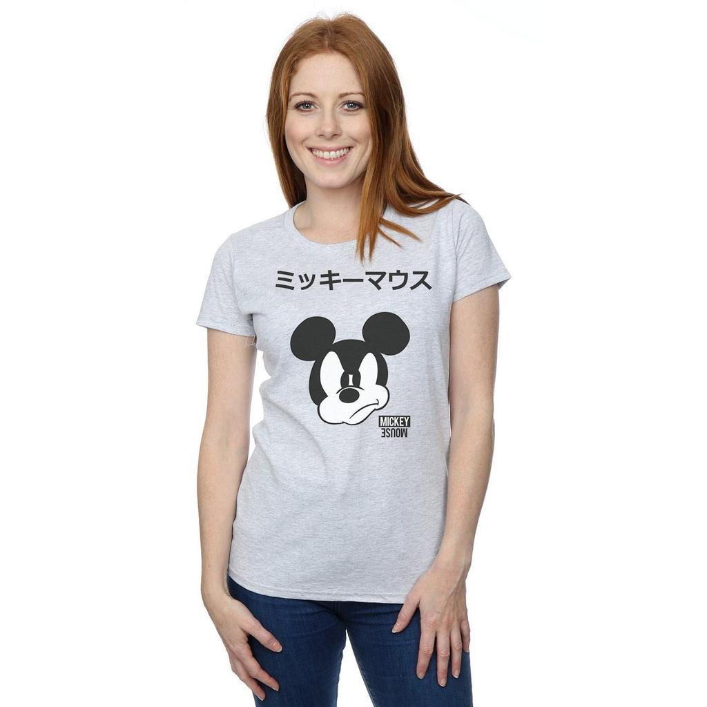Disney Womens/Ladies Mickey Mouse Japanese Cotton T-Shirt