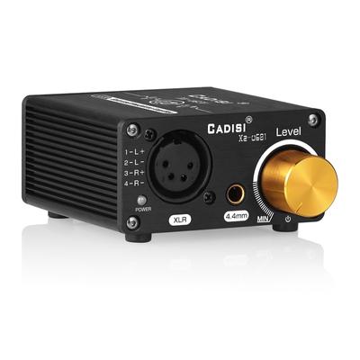 Nobsound U5 Mini Fully Balanced Headphone Amplifier with XLR/4.4mm Compatible, Portable and Interchangeable Op-Amp Design