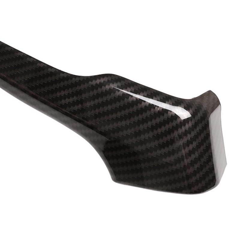 För Toyota 86 Subaru BRZ 2012- ABS Kolfibertextur Interiörlister Dörrpanel Handtag Handtag Dörrskål Skydd Trim
