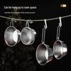 304 Stainless Steel Folding Camping Sierra Bowl Set