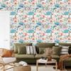 Scandinavian style sea animals wallpaper for living room and bedroom 50x1000