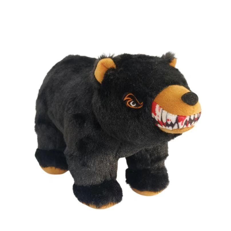 Cocaine Bear Black Bear Movie Peripheral Plush Toy American Black Bear Simulation Plush Toy