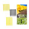 5 Pieces Tent Stakes Camping Pegs Tarp Durable Tent Pegs Awning Shelter Tent