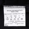 Fendi Zucca Long Sleeve Shirt Black Wool Women Used