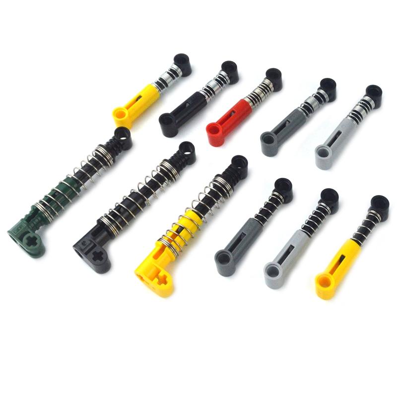 Spring 18404 76138 76537 high-tech Custom Build Parts soft hard Spring Building Up Bricks Self-Locking Bricks Shock Absorber Accessories