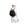 Michael Kors Cheryl Solid Color Flap Drawstring Leather Backpack Medium Women backpack Black Camel 30F3G2EB2L