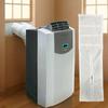 With Zip Window Door Seal Cloth Removable Flexible Sealing Set  For Portable Air Conditioner
