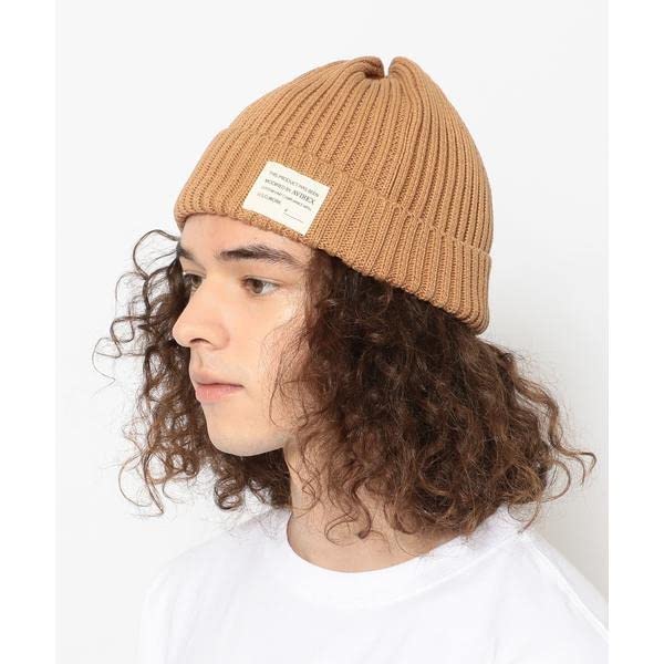 Cotton Watch Cap for F [AVIREX] Men, 033, Off-White, 783-1274007