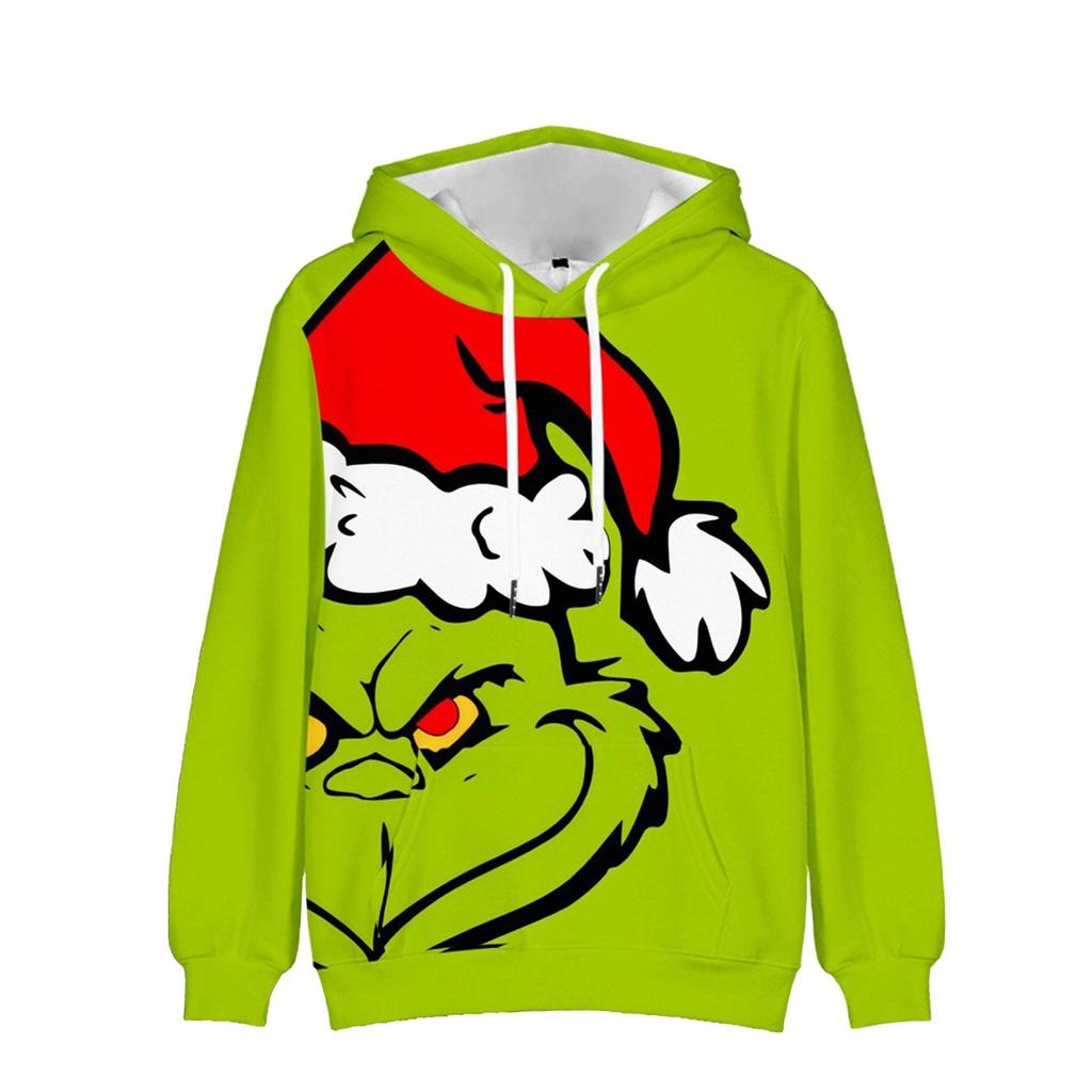 Adult Hoodie Cartoon Sweatshirt Sweatshirt Loose Print Sweatshirt Couple Wear Hooded Long Sleeve Sweatshirt