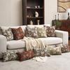 Floral Retro Farmhouse Style Sofa Cover - Decorative Living Room/Bedroom, 1 Piece Without Pillow Core