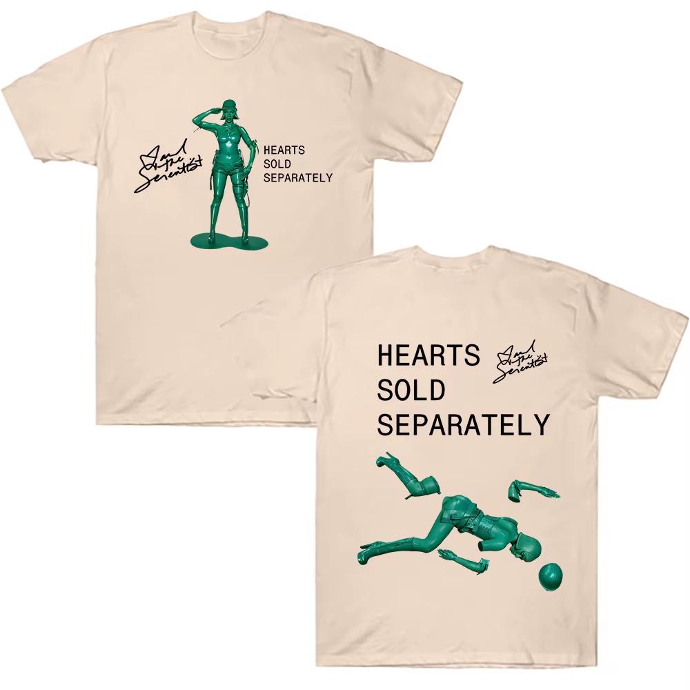 Mariah The Scientist T Shirt Hearts Sold Separately New Album Graphic Tees Women Cotton Oneck Short Sleeve Clothing Unisex Y2K