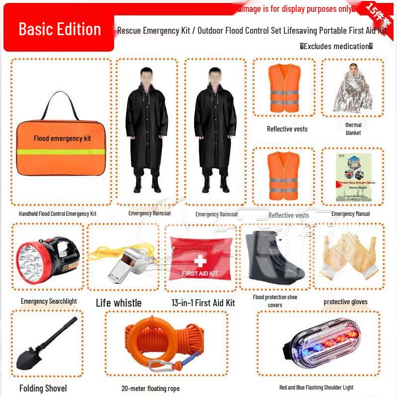 Portable Outdoor Emergency Rescue Kit