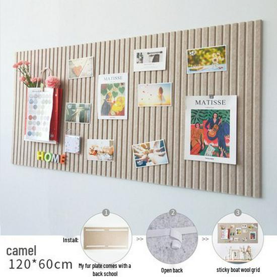 Скандинавский самоклеящийся фетровый настенный стикер и доска для заметок для фотографий для детского сада.
