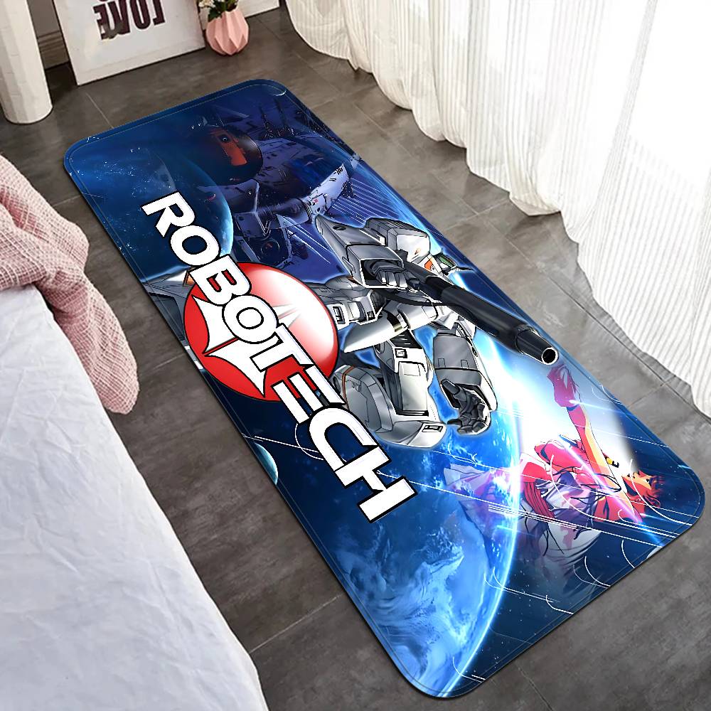 

Anime R-Robotech Bathroom Mat Kids Room Bedroom Decoration Balcony Anti-Slip Doormat Living Room Welcome Rug 40x60cm