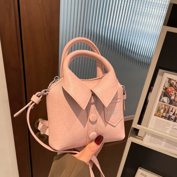 Mini tote bag female niche design one-shoulder crossbody bag
