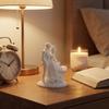 Romantic Couple Figurine Printed 3D with Bridegroom Lover Statue Suit And Bride