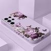 Peony Blossoms Phone Case For Samsung Galaxy S25 FE S24 S23 S22 S21 S20 S10 S10E Ultra Plus FE Note 20 Ultra Plus Cover