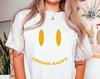 Choose Happy T-Shirt, Choose Happy Tee, Smiley Face Tee, Vintage Inspired Cotton T-shirt, Unisex Tee, Comfort Colors T-shirt, Oversized Tee
