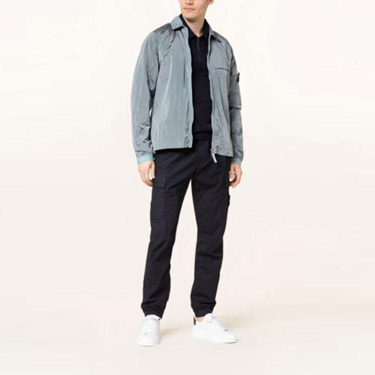 STONE ISLAND Jackets & Coats Fall Men's Light Blue 761512321-V0044