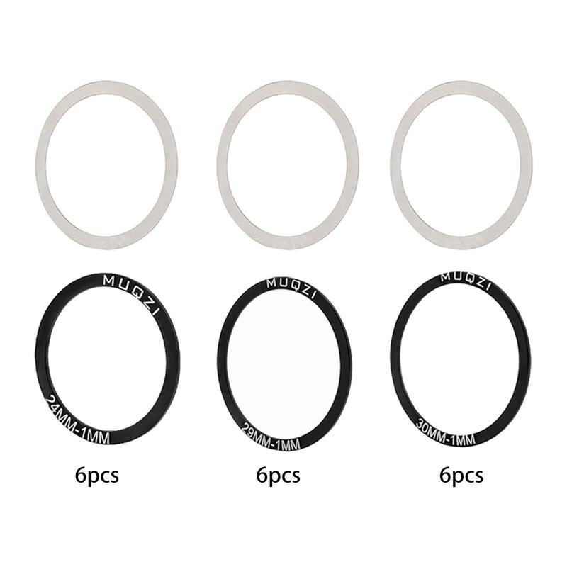 Crankset Bottom Spacer 6x Crank Crankset Bottom Spacer Washers mm 29mm 30mm Bike Bottom Bracket Set for BB86/91/92/PF30/BB30