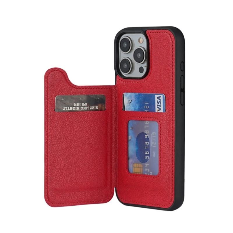 Magnetic Closures Wallet Phone Case Featuring Card Slot Magnetic Card Slot Flip Cover Protective Case for Phone  16