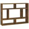VidaXL Étagère murale Chêne fumé 75x16x55 cm Bois d'ingénierie 815843