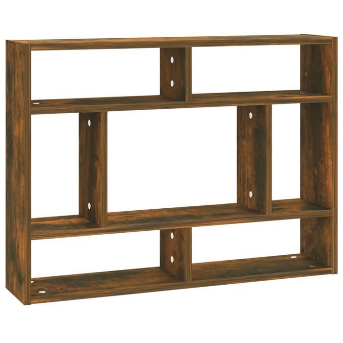 VidaXL Étagère murale Chêne fumé 75x16x55 cm Bois d'ingénierie 815843