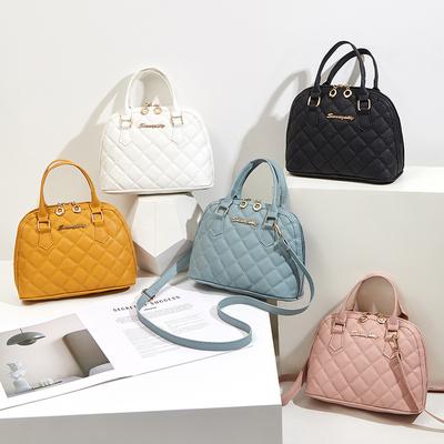 Podzimní Nová Diamantová Dámská Taška přes Jedno Rameno Temperamentní Malá Taška Dámská Taška Všestranná Textura Taška přes Jedno Rameno Messenger Bag