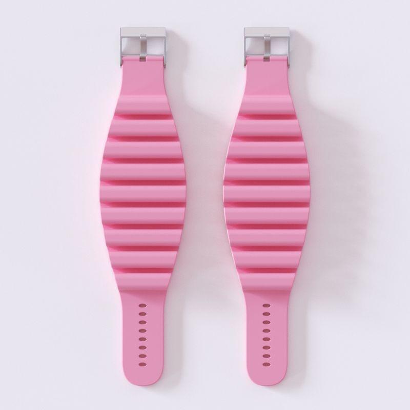 Silicone Weighted Wrist & Ankle Strap for Fitness, Running, Yoga & Sports розовый