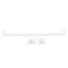 Wall Mount Slipper Rack Quick Drying Adhesive Towel Bar Multipurpose for Bathroom Kitchen Entryway