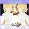 High-quality Honkai Impact 3 Otto Apocalyps Cosplay Wig In Vibrant Yellow