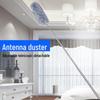 Retractable Long-Handled Curved Dusting Duster with Multifunctional Fiber Head for Household Cleaning