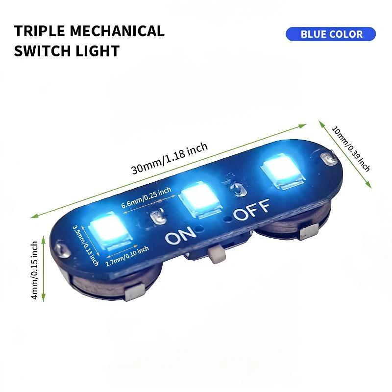 1Pcs Wireless Light 3-Watt High Brightness Switch Led Lamp Toys For Diy Model Making/Gun-Dam/Dollhouse Decoration/Diorama